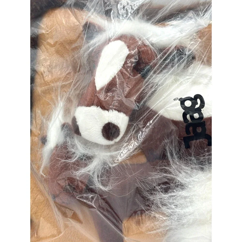 Jaag Plush Horse 3D Throw Pillow Soft Mare w/ Twin Foals Vintage 15x11 NWT‎ HTF